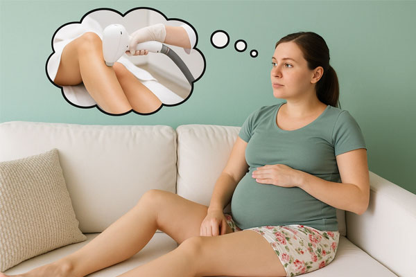 لیزر موهای زائد در بارداری